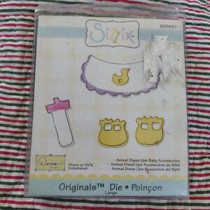 Sizzix Animal Dress Up Baby Accessories Craft Die